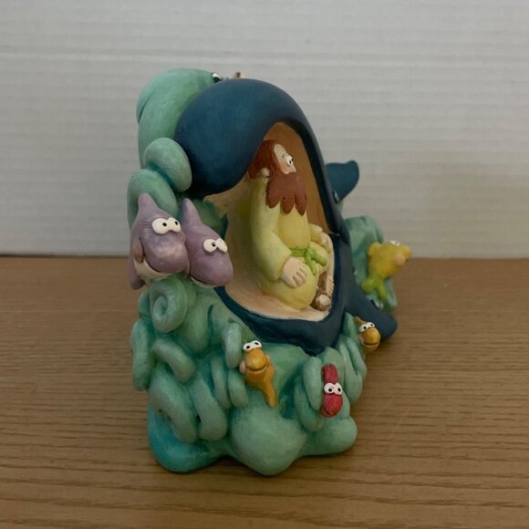The Beginners Bible Jonah and The Whale Ceramic Collectible Figurine 1996 Rare - Picture 4 of 15